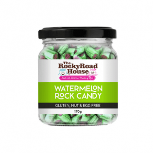 Watermelon Rock Candy 170g Gluten Free Lollies The Rocky Road House