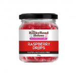 Raspberry Drops 170g Lolly Candy The Rocky Road House